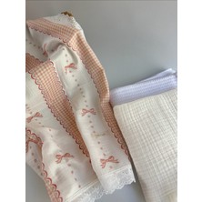 Petite Étoile Organik 3’lü Müslin Örtü & Pike Seti | Oeko-Tex® Sertifikalı | %100 Pamuk