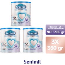 Senimil Laktozsuz Bebek Sütü 350 gr  3 Lü Avantaj Paketi