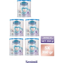 Senimil Laktozsuz Bebek Sütü 350 gr  5 Li Avantaj Paketi