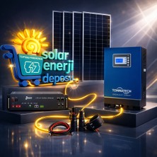 Sed Solar Enerji Deposu 7000W Lityum Güneş Enerjisi Paketi
