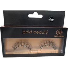 Gold Beauty 4d Eyelashes E48 Takma Kirpik