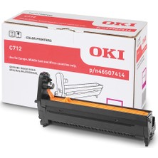  c712 30bın sayfa kapasiteli magenta kırmızı drum 46507414