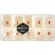 Nano Absolute French Tips 500PCS Beyaz G-698