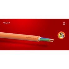 Mekas YSL11Y-PVCPUR-4X0.75 ,kesit 0.75MM² 4-Damar/çok Telli Standart Pvc-Pur Kablo