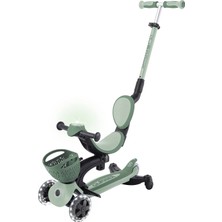 Aylina Mey Ithalat® Globber Go Up Baby 360 Scooter (Işıklı) Zeytin Yeşili