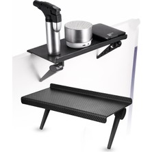 Omilife 32*16 cm Katlanabilir Katlanabilir Televizyon Standı Ayarlanabilir Ekran Üstü Raf Portatif Eşya