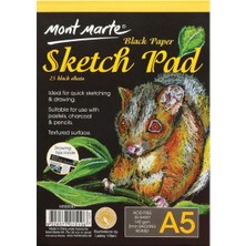 Mont Marte Siyah Eskiz Blok A5