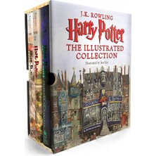 Arthur A. Levine Books Harry Potter: The Illustrated Collection (Books 1-3 Boxed Set)