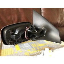 Viewmax Renault Megane Iı 2003- Dış Dikiz Aynası Sağ Elektrikli Isıtmalı, Sıyah Kapak, Sıcaklık. Sensör, Dısbükey Cam Sağ   (Oem NO:7701054688)