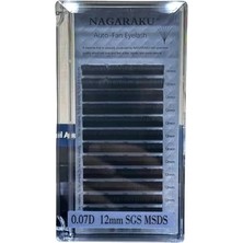 Nagaraku Ipek Kirpik 0.07C 12MM Sgs Msds LJ019