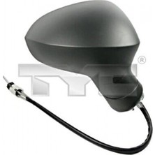 Viewmax Vw Ibiza 2009-2015 Dış Dikiz Aynası Sol Sıyah Kapaklı (5 Pın) (Oem NO:6J0857507C)