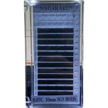 Nagaraku Ipek Kirpik 0.07C 10MM Sgs Msds LJ019