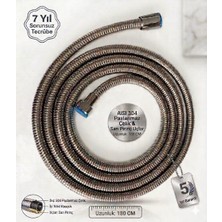 Vival VİVAL Premium 1.8 Metre Duş Hortumu Duş Fıskiyesi 180 cm 5 Yıl Garantili Yerli Üretim