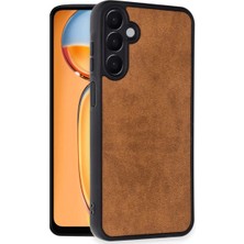 Erdo Ticaret Buğz Samsung Galaxy A36 Kılıf Aras Deri Kapak - Taba