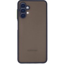 Erdo Ticaret Buğz Samsung Galaxy A04S Kılıf Montreal Silikon Kapak - Lacivert
