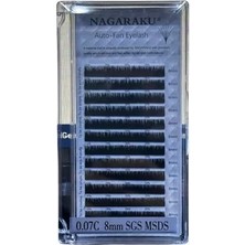 Nagaraku Ipek Kirpik 0.07C 8mm Sgs Msds LJ019