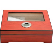 Parmida Vişne Puro Saklama Kutusu Nemlendirici Premium Humidor PHUM0265