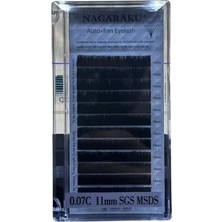 Nagaraku Ipek Kirpik 0.07C 11MM Sgs Msds LJ019