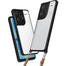 Erdo Ticaret Buğz Xiaomi Redmi Note 13 Pro Plus Kılıf Penta Silikon Kılıf - Siyah