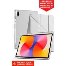 Nezih Case Huawei Mate Pad 11 2021 / 11 2023 / Mate Pad Se 11 Inç Uyumlu Kalem Bölmeli Uyku Modlu Akıllı Kılıf