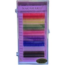 Nagaraku Renkli Kirpik 13MM 0.07C 7716