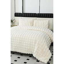 Merinos Diamond Kürk Comforter Set Çift Kişilik