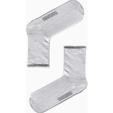 Carnaval Socks Düz Beyaz Desensiz Renkli Spor Çorap