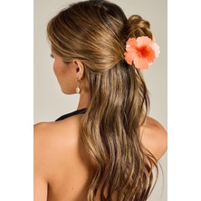 New Obsessions Tropik Hibiskus Çiçek Mandal Toka
