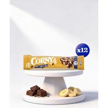 Corny Kakao Muzlu Tahıl Bar 12 Adet Balla Tatlandırılmış Lezzetli Atıştırmalık