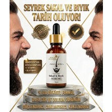 Seyrek Sakalları Gürleştiren & Çıkışını Destekleyen Ginsengli %100 Doğal Sakal Bıyık Serumu