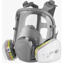 Mfa SM-8800 Tam Yüz Maskesi Bayonet Bağlantılı  (Filtresiz)  M Beden