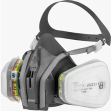 Mfa LS-6700 Yarım Yüz Maskesi Bayonet Bağlantılı  (Filtresiz)