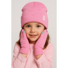 Nike Çocuk Pembe Bere-Eldiven Seti