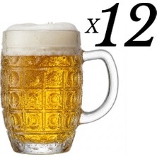 Paşabahçe 55279 Bremen Kulplu Bira Bardağı 520 cc Dayanıklı Cam Bardak