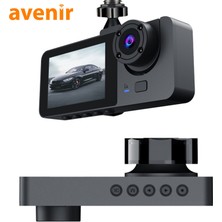 Avenir AV-C232W 1080P 3 Kameralı Wifi Araç Kamerası - App Kontrol