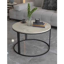 Savita Home Orta Sehpa Tekli Lux Special - 70 Çap x 50 cm