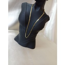 CM Jewelry Altın Rengi Zincir Kolye