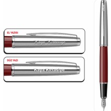 Isminize Özel Scrikss 78 Bordo Dolma Kalem & Tükenmez Kalem