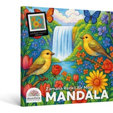 Art Terapi Mandala Yayınları Mandala Yetişkinler Için Boyama Kitabı Zamana Renkli Bir Mola