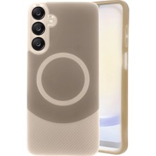 Erdo Ticaret Buğz Samsung A26 Kılıf Maya Karbon Kapak - Kahverengi