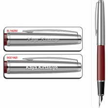 Isminize Özel Scrikss 78 Bordo 3 Lü Dolma Kalem & Tükenmez Kalem & Versatil Kalem Seti