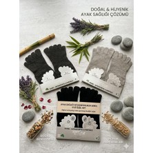 KWK Parmak Patik Bambu Çorap ,mantar ve Ayak Hastalıklarına Faydalı ,3 Lü Set