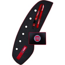 Tusba Market Fiat Palio & Albea 2006 Sonrası Torpido Koruma Halısı & Kaymaz Ped & Ayna Askısı & Tampon Çeki Ipi