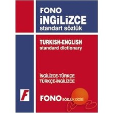 Fono Yayınları Fono İngilizce Türkçe - Türkçe İngilizce Standart Sözlük Eğitim Kitabı