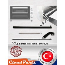 Simfer Mini Fırın ile Uyumlu Orijinal Kapak Menteşesi ve Yayı (Uyumluluğunu Sorunuz)