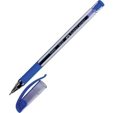 Faber-Castell 1425 Mavi İğne Uç Tükenmez Kalem 10'lu Ergonomik Yapı ile Konforlu Yazım