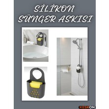 Keskon Pratik Asılabilir Silikon Süngerlik – Bulaşık Evye Üstü Süngerlik Düzenleyici