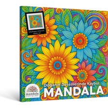 Art Terapi Mandala Yayınları Mandala Yetişkinler Için Boyama Kitabı Doğanın Desenlerinde Kaybol