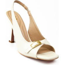 Moda Arena 2354 Ten Topuklu Abiye Kadın Ayakkabı