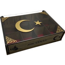 Yaman Hediyelik Ahşap Kişiye Özel Saat Kutusu, Aksesuar Kutusu, Kişiselleştirilebilir Düzenleryici Kutu